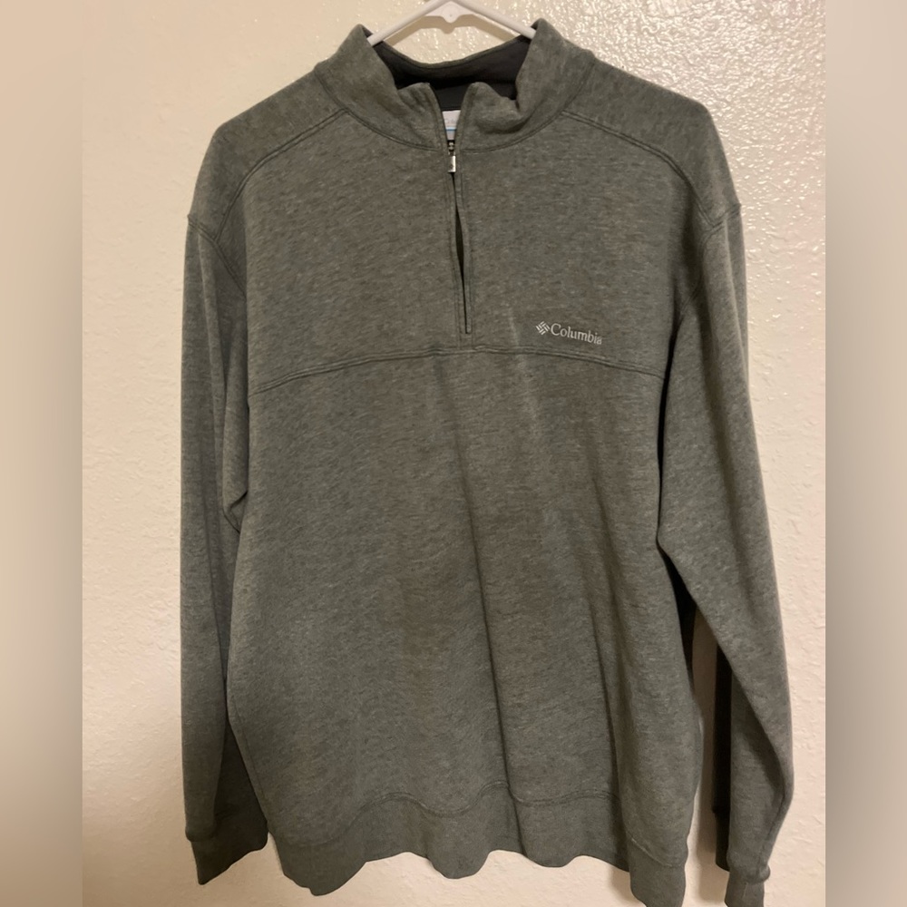 Grey Columbia Quarter Zip